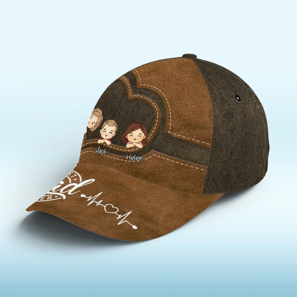 Best Dad Ever - Family Personalized Custom Hat