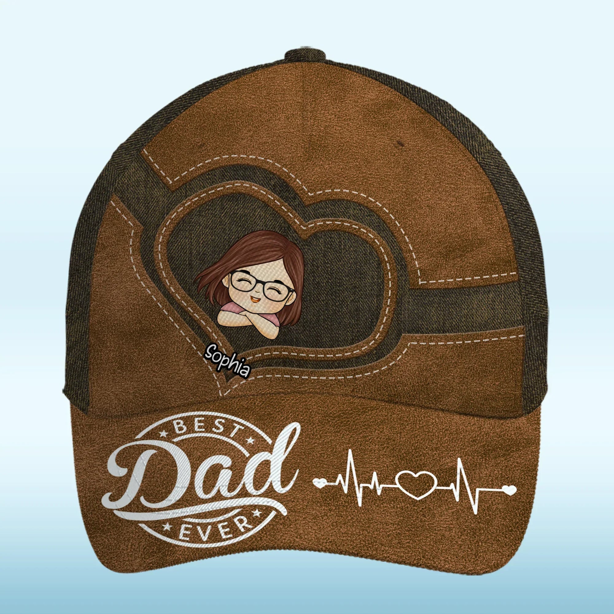 Best Dad Ever - Family Personalized Custom Hat