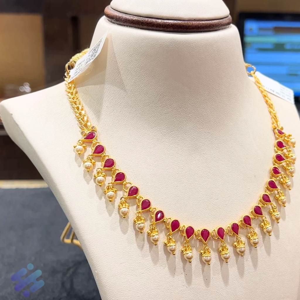 Premium Necklace Set With Bracelet