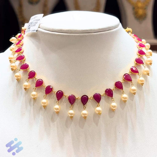 Premium Necklace Set With Bracelet