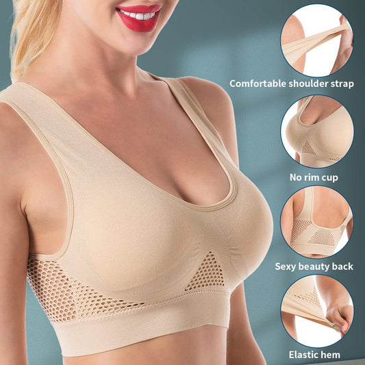 Women's Cotton Solid Non Padded Air Bra